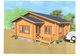 平屋建てログハウスモデルプラン　KL-28