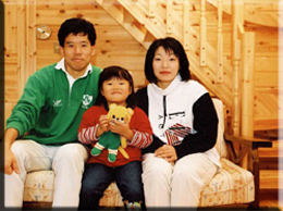 青木さんご家族ログハウス1
