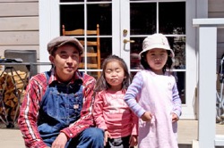 高原都市開発でご購入された森山さんご家族のログハウス