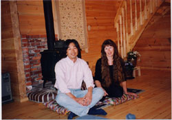 高原都市開発でご購入された長田様とログハウス