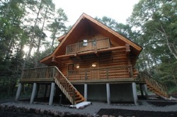 Tさんご家族ログハウス1