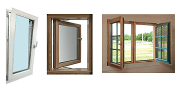 木製ドレーキープ窓