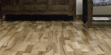 自然素材の内装・パーケット