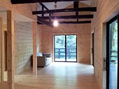 ログハウス風リフォーム